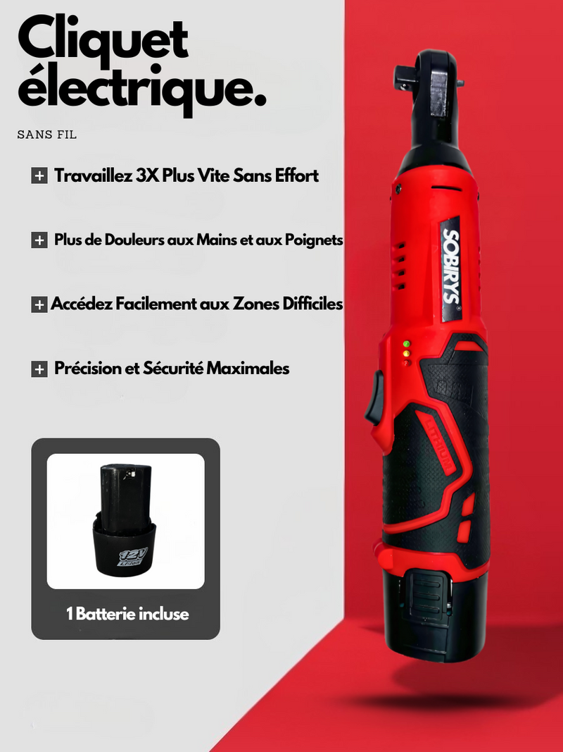 Clé à Cliquet Électrique Professionnelle