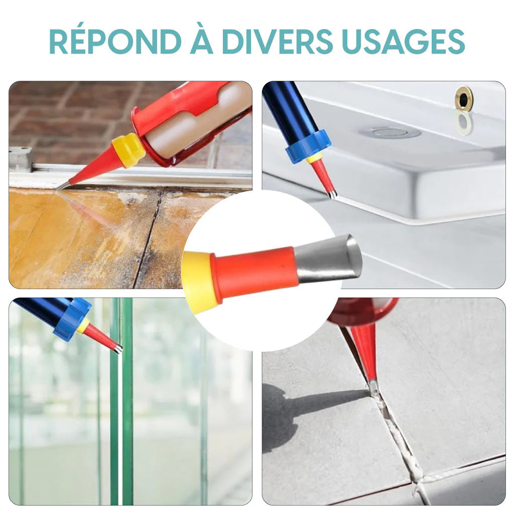 Kit d'Outils de Calfeutrage Universel Intégré