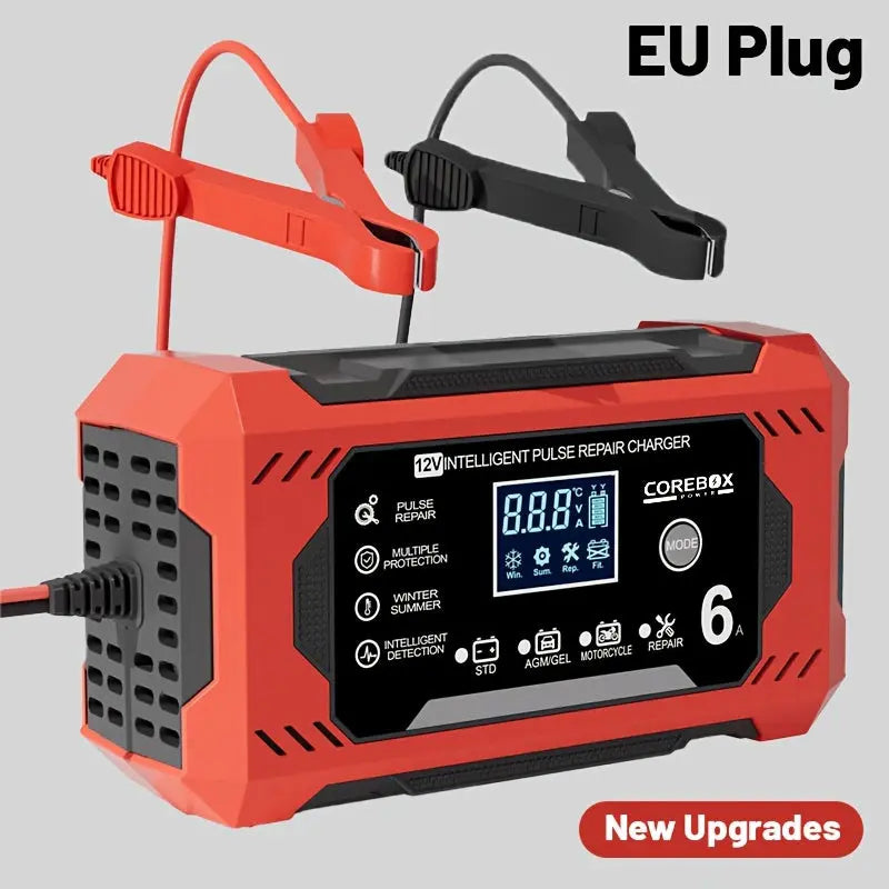 Chargeur de batterie de voiture 12V 6a