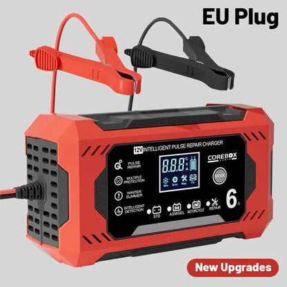 Chargeur de batterie de voiture 12V 6a