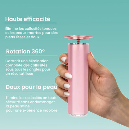 جهاز مخصّص لإزالة الجلد الميت والمتصلّب