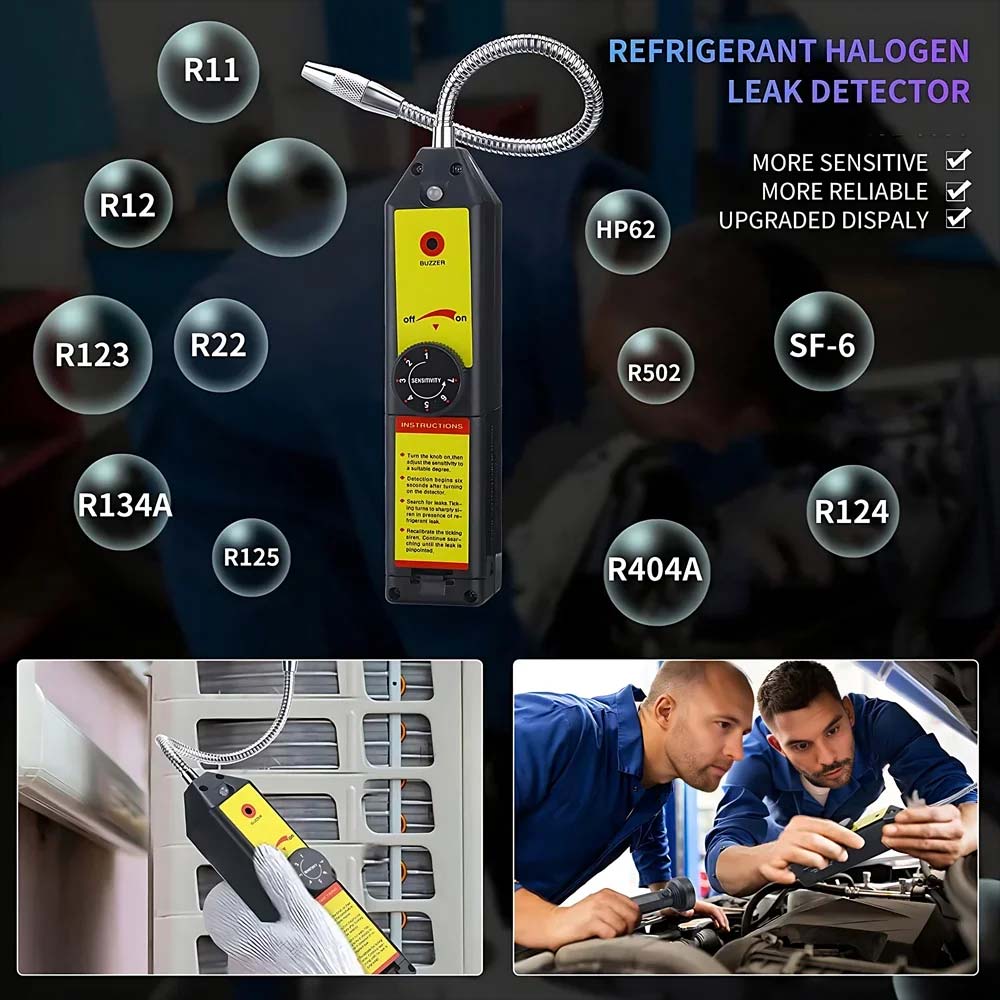 Détecteur De fuite Halogène Multifonctionnel