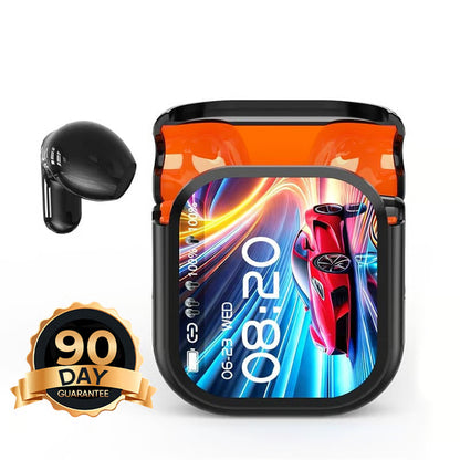 Écouteurs avec traducteur AI et écran intelligent