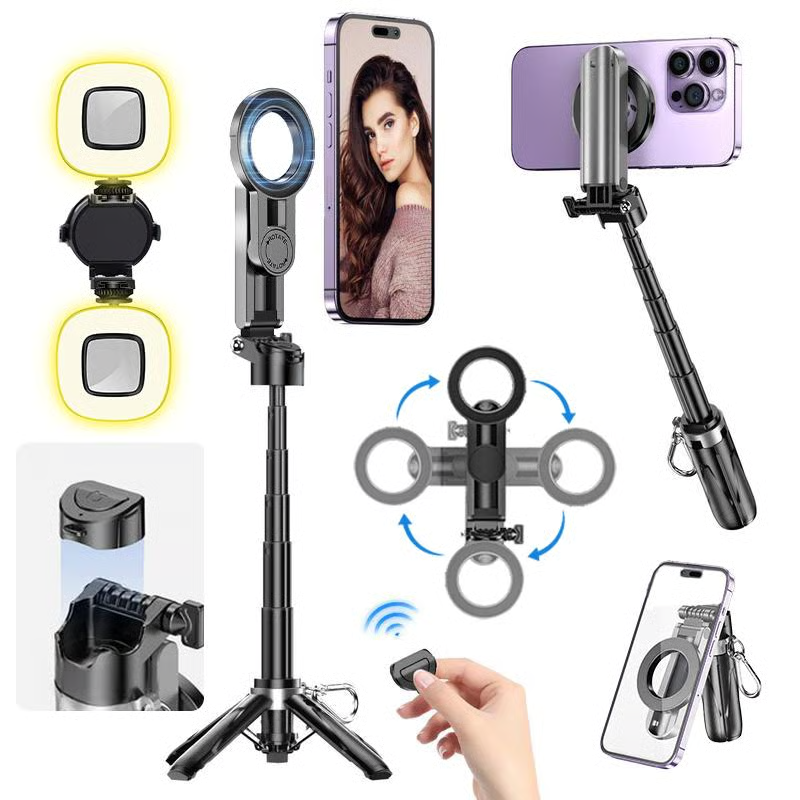 mini perche à selfie magnétique