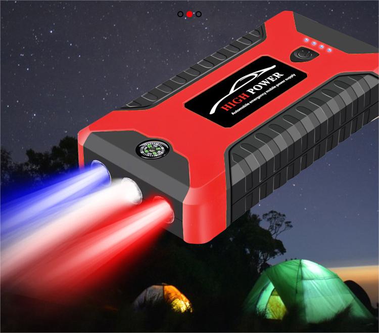 Démarreur de batterie avec gonfleur