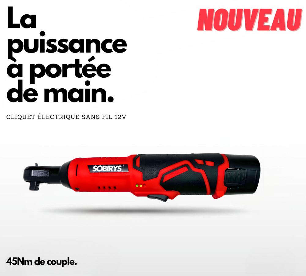 Clé à Cliquet Électrique Professionnelle